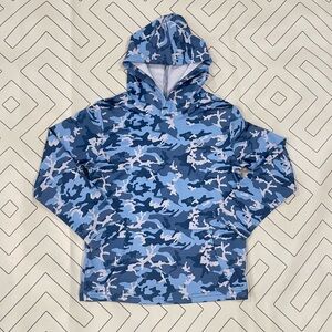 NWT Prodoh Blue Camo Pro Performance Hoodie T-shirt